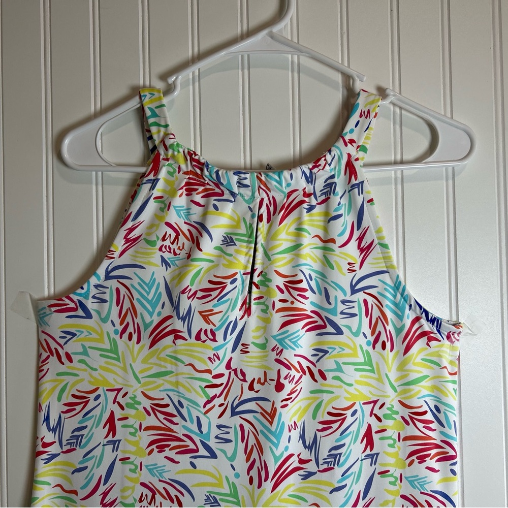 Lulus B Tropical Print Midi Dress women size XS vacations cruise. - Picture 5 of 10